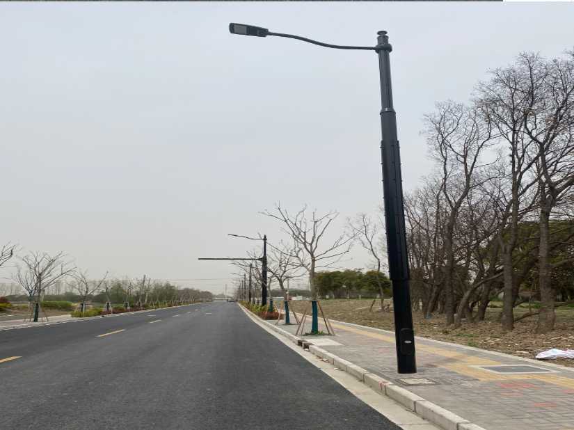 夹江县上海综合杆 太阳能路灯工程